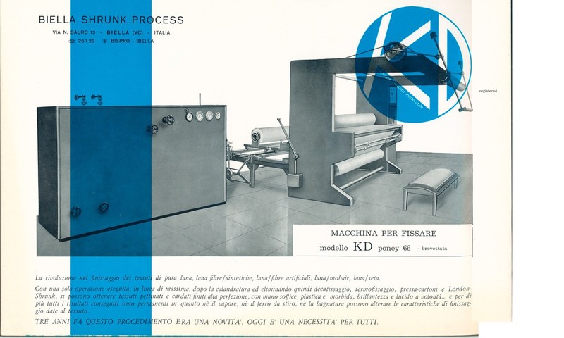 KD PONEY 66, the second model of autoclave decatising machine.